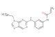 N-(3-((9-(prop-2-yn-1-yl)-9H-purin-2-yl)amino)phenyl)acrylamide