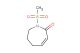 1-(methylsulfonyl)-6,7-dihydro-1H-azepin-2(5H)-one