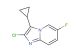 2-chloro-3-cyclopropyl-6-fluoroimidazo[1,2-a]pyridine