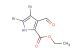 ethyl 4,5-dibromo-3-formyl-1H-pyrrole-2-carboxylate