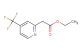 ethyl 2-(4-(trifluoromethyl)pyridin-2-yl)acetate
