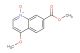 4-methoxy-7-(methoxycarbonyl)quinoline 1-oxide