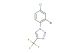 1-(2-bromo-4-chlorophenyl)-4-(trifluoromethyl)-1H-1,2,3-triazole