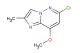 6-chloro-8-methoxy-2-methylimidazo[1,2-b]pyridazine