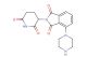 2-(2,6-dioxopiperidin-3-yl)-4-(piperazin-1-yl)isoindoline-1,3-dione
