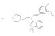 (E)-3-(2-(4-hydroxy-3-methoxybenzylidene)-1-(2-morpholinoethyl)hydrazineyl)benzo[d]isothiazole 1,1-dioxide hydrochloride