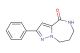 5,6,7,8-tetrahydro-2-phenylpyrazolo[1,5-a][1,4]diazepin-4-one