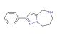 5,6,7,8-tetrahydro-2-phenyl-4H-pyrazolo[1,5-a][1,4]diazepine