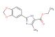 ethyl 2-(benzo[d][1,3]dioxol-5-yl)-4-methyl-1H-imidazole-5-carboxylate