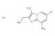 6-bromo-2-ethyl-8-methylimidazo[1,2-a]pyridin-3-amine hydrochloride