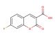 7-fluoro-2-oxo-2H-chromene-3-carboxylic acid