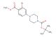 tert-butyl 4-(3-bromo-4-(methoxycarbonyl)phenyl)piperazine-1-carboxylate