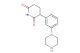 3-(3-(piperazin-1-yl)phenyl)piperidine-2,6-dione