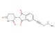 2-(2,6-dioxopiperidin-3-yl)-5-(3-(methylamino)prop-1-yn-1-yl)isoindoline-1,3-dione