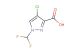 4-chloro-1-(difluoromethyl)-1H-pyrazole-3-carboxylic acid