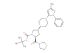 tert-butyl (2S,4R)-4-(4-(3-methyl-1-phenyl-1H-pyrazol-5-yl)piperazin-1-yl)-2-(thiazolidine-3-carbonyl)pyrrolidine-1-carboxylate