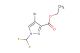 ethyl 4-bromo-1-(difluoromethyl)-1H-pyrazole-3-carboxylate