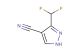 3-(difluoromethyl)-1H-pyrazole-4-carbonitrile