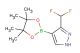 3-(difluoromethyl)-4-(4,4,5,5-tetramethyl-1,3,2-dioxaborolan-2-yl)-1H-pyrazole
