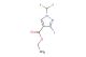 ethyl 1-(difluoromethyl)-3-iodo-1H-pyrazole-4-carboxylate