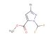 methyl 3-bromo-1-(difluoromethyl)-1H-pyrazole-5-carboxylate