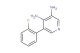 5-(2-fluorophenyl)pyridine-3,4-diamine