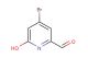 4-bromo-6-hydroxypicolinaldehyde