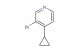 3-bromo-4-cyclopropylpyridine