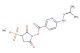 2,5-dioxo-1-((6-(2-(propan-2-ylidene)hydrazineyl)nicotinoyl)oxy)pyrrolidine-3-sulfonic acid, sodium salt