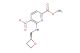 methyl (S)-5-nitro-6-((oxetan-2-ylmethyl)amino)picolinate