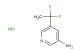 5-(1,1-difluoroethyl)pyridin-3-amine hydrochloride