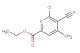 ethyl 6-chloro-5-cyano-4-methylpicolinate