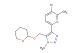 3-bromo-2-methyl-6-(1-methyl-5-(((tetrahydro-2H-pyran-2-yl)oxy)methyl)-1H-1,2,3-triazol-4-yl)pyridine