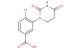 4-chloro-3-(tetrahydro-2,4-dioxo-1(2H)-pyrimidinyl)benzoic acid
