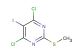 4,6-dichloro-5-iodo-2-(methylthio)pyrimidine
