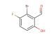 2-bromo-3-fluoro-6-hydroxybenzaldehyde