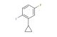 4-fluoro-2-cyclopropyliodobenzene