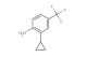 2-cyclopropyl-4-(trifluoromethyl)aniline