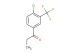 1-(4-chloro-3-(trifluoromethyl)phenyl)propan-1-one