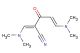 (2E,4E)-5-(dimethylamino)-2-((dimethylamino)methylene)-3-oxopent-4-enenitrile
