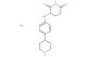 3-((4-(piperidin-4-yl)phenyl)amino)piperidine-2,6-dione hydrochloride