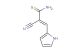 (E)-2-cyano-3-(1H-pyrrol-2-yl)prop-2-enethioamide