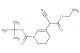 tert-butyl 5-(1-cyano-2-ethoxy-2-oxoethyl)-3,4-dihydropyridine-1(2H)-carboxylate