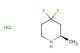 (2R)-4,4-difluoro-2-methylpiperidine hydrochloride