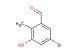 5-bromo-3-hydroxy-2-methylbenzaldehyde