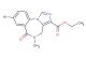 ethyl 8-bromo-5-methyl-6-oxo-5,6-dihydro-4H-benzo[f]imidazo[1,5-a][1,4]diazepine-3-carboxylate