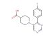 1-(4-(4-fluorophenyl)pyrimidin-5-yl)piperidine-4-carboxylic acid
