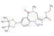 ethyl 5-methyl-6-oxo-8-(4,4,5,5-tetramethyl-1,3,2-dioxaborolan-2-yl)-5,6-dihydro-4H-benzo[f]imidazo[1,5-a][1,4]diazepine-3-carboxylate