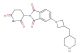 2-(2,6-dioxopiperidin-3-yl)-5-(3-(piperidin-4-ylmethyl)azetidin-1-yl)isoindoline-1,3-dione
