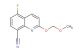 5-fluoro-2-(methoxymethoxy)quinoline-8-carbonitrile